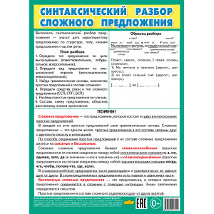 Синтаксический разбор сложного предложения